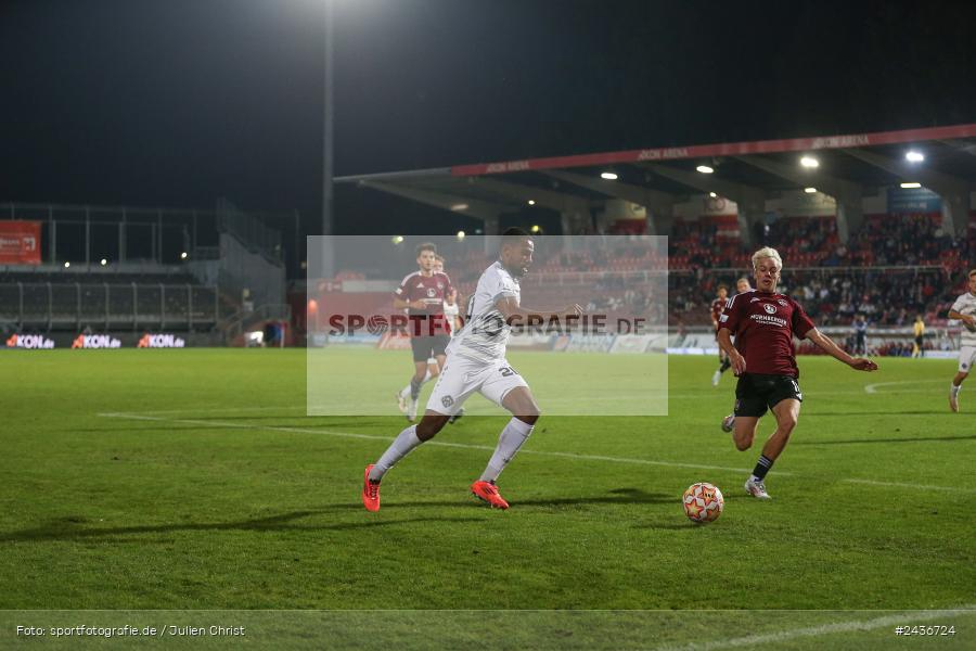 AKON Arena, Würzburg, 17.09.2024, sport, action, BFV, Fussball, 5. Spieltag, Regionalliga Bayern, FCN, FWK, 1. FC Nürnberg II, FC Würzburger Kickers - Bild-ID: 2436724 AKON Arena, Würzburg, 17.09.2024, sport, action, BFV, Fussball, 5. Spieltag, Regionalliga Bayern, FCN, FWK, 1. FC Nürnberg II, FC Würzburger Kickers - Bild-ID: 2436724