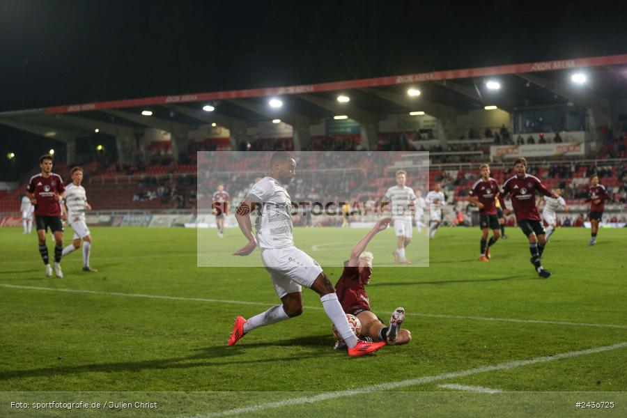 AKON Arena, Würzburg, 17.09.2024, sport, action, BFV, Fussball, 5. Spieltag, Regionalliga Bayern, FCN, FWK, 1. FC Nürnberg II, FC Würzburger Kickers - Bild-ID: 2436725 AKON Arena, Würzburg, 17.09.2024, sport, action, BFV, Fussball, 5. Spieltag, Regionalliga Bayern, FCN, FWK, 1. FC Nürnberg II, FC Würzburger Kickers - Bild-ID: 2436725