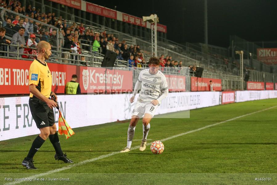 AKON Arena, Würzburg, 17.09.2024, sport, action, BFV, Fussball, 5. Spieltag, Regionalliga Bayern, FCN, FWK, 1. FC Nürnberg II, FC Würzburger Kickers - Bild-ID: 2436731 AKON Arena, Würzburg, 17.09.2024, sport, action, BFV, Fussball, 5. Spieltag, Regionalliga Bayern, FCN, FWK, 1. FC Nürnberg II, FC Würzburger Kickers - Bild-ID: 2436731