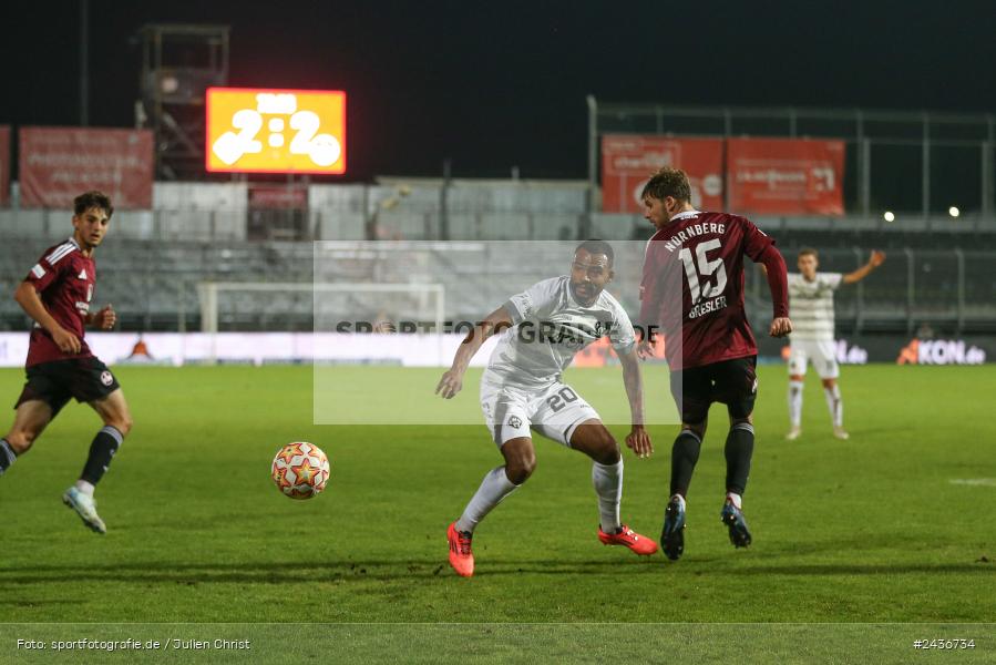 AKON Arena, Würzburg, 17.09.2024, sport, action, BFV, Fussball, 5. Spieltag, Regionalliga Bayern, FCN, FWK, 1. FC Nürnberg II, FC Würzburger Kickers - Bild-ID: 2436734 AKON Arena, Würzburg, 17.09.2024, sport, action, BFV, Fussball, 5. Spieltag, Regionalliga Bayern, FCN, FWK, 1. FC Nürnberg II, FC Würzburger Kickers - Bild-ID: 2436734