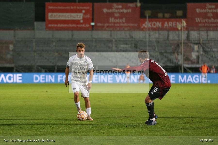 AKON Arena, Würzburg, 17.09.2024, sport, action, BFV, Fussball, 5. Spieltag, Regionalliga Bayern, FCN, FWK, 1. FC Nürnberg II, FC Würzburger Kickers - Bild-ID: 2436736 AKON Arena, Würzburg, 17.09.2024, sport, action, BFV, Fussball, 5. Spieltag, Regionalliga Bayern, FCN, FWK, 1. FC Nürnberg II, FC Würzburger Kickers - Bild-ID: 2436736