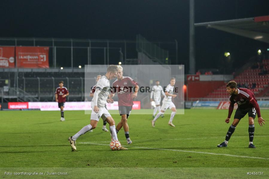 AKON Arena, Würzburg, 17.09.2024, sport, action, BFV, Fussball, 5. Spieltag, Regionalliga Bayern, FCN, FWK, 1. FC Nürnberg II, FC Würzburger Kickers - Bild-ID: 2436737 AKON Arena, Würzburg, 17.09.2024, sport, action, BFV, Fussball, 5. Spieltag, Regionalliga Bayern, FCN, FWK, 1. FC Nürnberg II, FC Würzburger Kickers - Bild-ID: 2436737