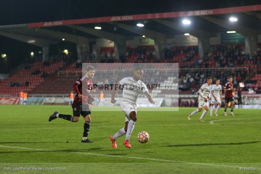 AKON Arena, Würzburg, 17.09.2024, sport, action, BFV, Fussball, 5. Spieltag, Regionalliga Bayern, FCN, FWK, 1. FC Nürnberg II, FC Würzburger Kickers - Bild-ID: 2436750 AKON Arena, Würzburg, 17.09.2024, sport, action, BFV, Fussball, 5. Spieltag, Regionalliga Bayern, FCN, FWK, 1. FC Nürnberg II, FC Würzburger Kickers - Bild-ID: 2436750