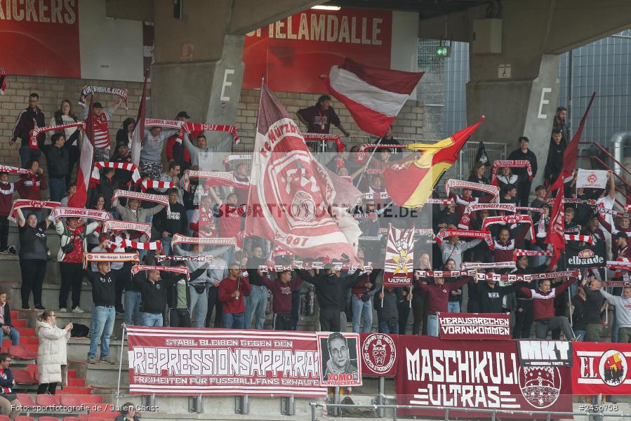 AKON Arena, Würzburg, 17.09.2024, sport, action, BFV, Fussball, 5. Spieltag, Regionalliga Bayern, FCN, FWK, 1. FC Nürnberg II, FC Würzburger Kickers - Bild-ID: 2436758 AKON Arena, Würzburg, 17.09.2024, sport, action, BFV, Fussball, 5. Spieltag, Regionalliga Bayern, FCN, FWK, 1. FC Nürnberg II, FC Würzburger Kickers - Bild-ID: 2436758