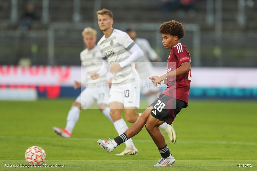 AKON Arena, Würzburg, 17.09.2024, sport, action, BFV, Fussball, 5. Spieltag, Regionalliga Bayern, FCN, FWK, 1. FC Nürnberg II, FC Würzburger Kickers - Bild-ID: 2436772