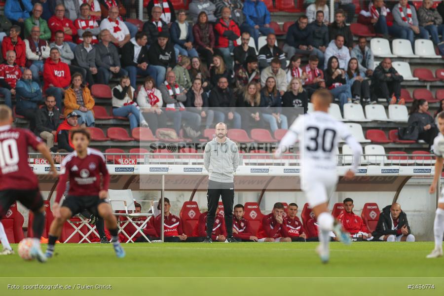 AKON Arena, Würzburg, 17.09.2024, sport, action, BFV, Fussball, 5. Spieltag, Regionalliga Bayern, FCN, FWK, 1. FC Nürnberg II, FC Würzburger Kickers - Bild-ID: 2436774 AKON Arena, Würzburg, 17.09.2024, sport, action, BFV, Fussball, 5. Spieltag, Regionalliga Bayern, FCN, FWK, 1. FC Nürnberg II, FC Würzburger Kickers - Bild-ID: 2436774