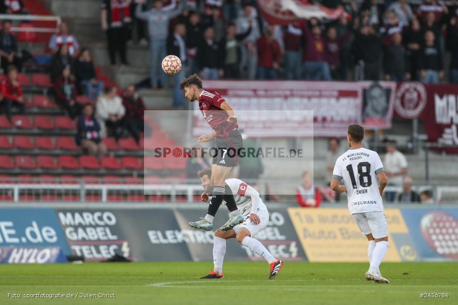 AKON Arena, Würzburg, 17.09.2024, sport, action, BFV, Fussball, 5. Spieltag, Regionalliga Bayern, FCN, FWK, 1. FC Nürnberg II, FC Würzburger Kickers - Bild-ID: 2436784 AKON Arena, Würzburg, 17.09.2024, sport, action, BFV, Fussball, 5. Spieltag, Regionalliga Bayern, FCN, FWK, 1. FC Nürnberg II, FC Würzburger Kickers - Bild-ID: 2436784