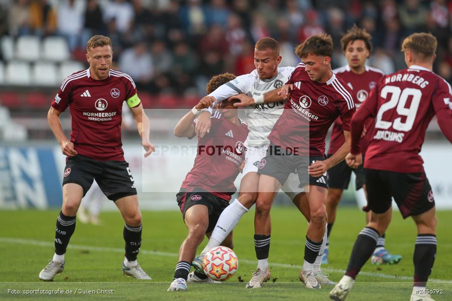 AKON Arena, Würzburg, 17.09.2024, sport, action, BFV, Fussball, 5. Spieltag, Regionalliga Bayern, FCN, FWK, 1. FC Nürnberg II, FC Würzburger Kickers - Bild-ID: 2436792