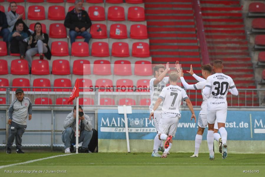 AKON Arena, Würzburg, 17.09.2024, sport, action, BFV, Fussball, 5. Spieltag, Regionalliga Bayern, FCN, FWK, 1. FC Nürnberg II, FC Würzburger Kickers - Bild-ID: 2436795