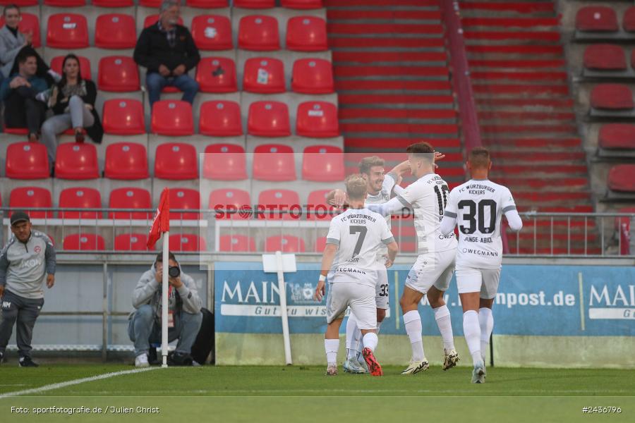 AKON Arena, Würzburg, 17.09.2024, sport, action, BFV, Fussball, 5. Spieltag, Regionalliga Bayern, FCN, FWK, 1. FC Nürnberg II, FC Würzburger Kickers - Bild-ID: 2436796