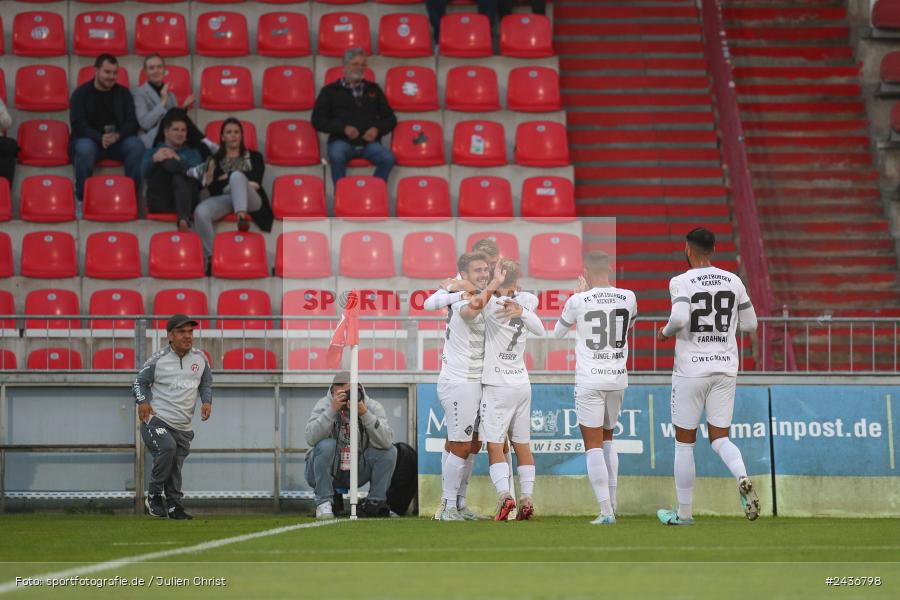 AKON Arena, Würzburg, 17.09.2024, sport, action, BFV, Fussball, 5. Spieltag, Regionalliga Bayern, FCN, FWK, 1. FC Nürnberg II, FC Würzburger Kickers - Bild-ID: 2436798