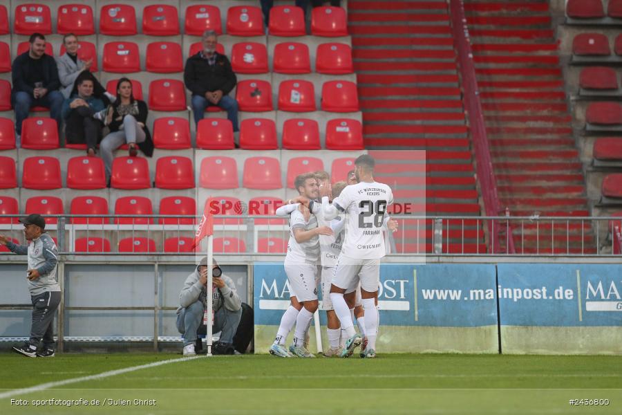 AKON Arena, Würzburg, 17.09.2024, sport, action, BFV, Fussball, 5. Spieltag, Regionalliga Bayern, FCN, FWK, 1. FC Nürnberg II, FC Würzburger Kickers - Bild-ID: 2436800