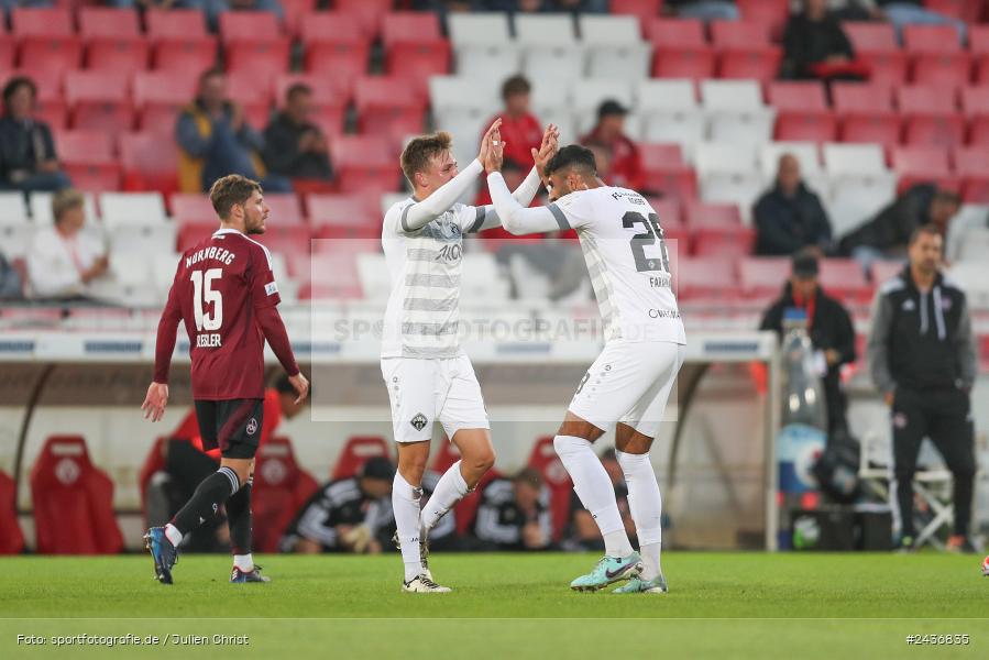 AKON Arena, Würzburg, 17.09.2024, sport, action, BFV, Fussball, 5. Spieltag, Regionalliga Bayern, FCN, FWK, 1. FC Nürnberg II, FC Würzburger Kickers - Bild-ID: 2436835