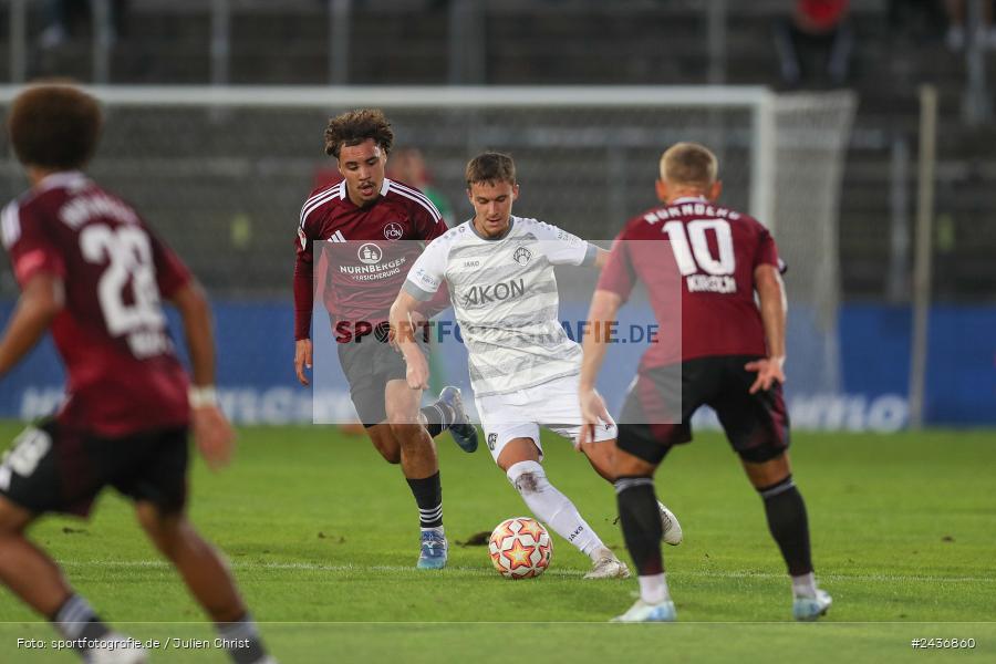 AKON Arena, Würzburg, 17.09.2024, sport, action, BFV, Fussball, 5. Spieltag, Regionalliga Bayern, FCN, FWK, 1. FC Nürnberg II, FC Würzburger Kickers - Bild-ID: 2436860 AKON Arena, Würzburg, 17.09.2024, sport, action, BFV, Fussball, 5. Spieltag, Regionalliga Bayern, FCN, FWK, 1. FC Nürnberg II, FC Würzburger Kickers - Bild-ID: 2436860