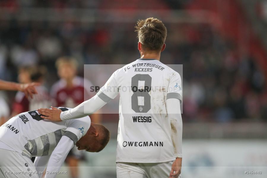AKON Arena, Würzburg, 17.09.2024, sport, action, BFV, Fussball, 5. Spieltag, Regionalliga Bayern, FCN, FWK, 1. FC Nürnberg II, FC Würzburger Kickers - Bild-ID: 2436882 AKON Arena, Würzburg, 17.09.2024, sport, action, BFV, Fussball, 5. Spieltag, Regionalliga Bayern, FCN, FWK, 1. FC Nürnberg II, FC Würzburger Kickers - Bild-ID: 2436882