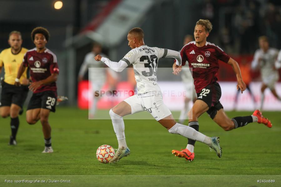 AKON Arena, Würzburg, 17.09.2024, sport, action, BFV, Fussball, 5. Spieltag, Regionalliga Bayern, FCN, FWK, 1. FC Nürnberg II, FC Würzburger Kickers - Bild-ID: 2436889