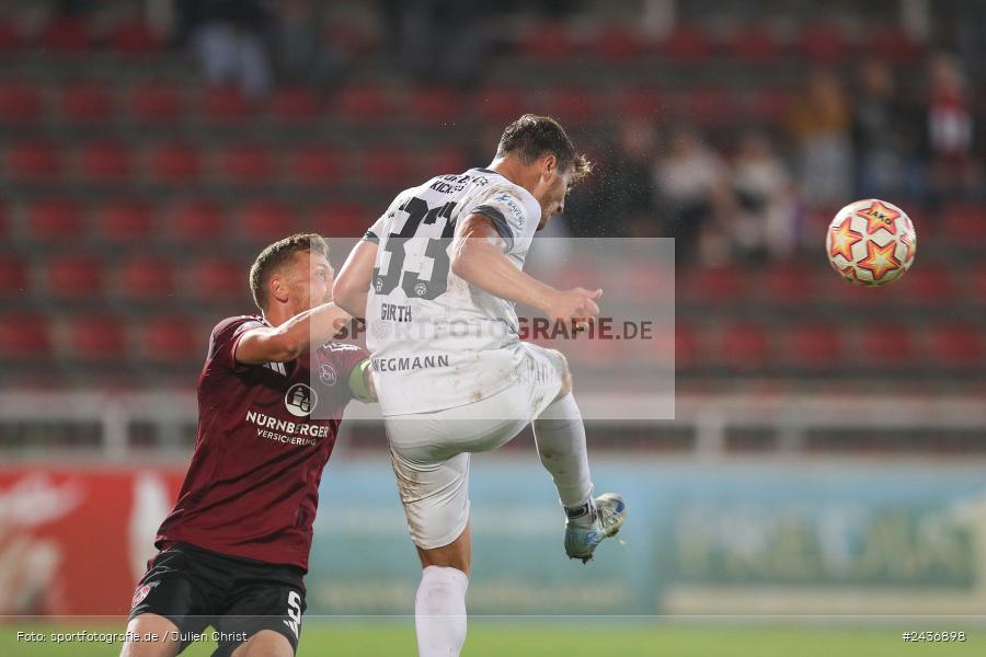 AKON Arena, Würzburg, 17.09.2024, sport, action, BFV, Fussball, 5. Spieltag, Regionalliga Bayern, FCN, FWK, 1. FC Nürnberg II, FC Würzburger Kickers - Bild-ID: 2436898