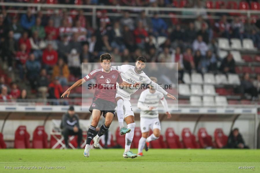 AKON Arena, Würzburg, 17.09.2024, sport, action, BFV, Fussball, 5. Spieltag, Regionalliga Bayern, FCN, FWK, 1. FC Nürnberg II, FC Würzburger Kickers - Bild-ID: 2436907 AKON Arena, Würzburg, 17.09.2024, sport, action, BFV, Fussball, 5. Spieltag, Regionalliga Bayern, FCN, FWK, 1. FC Nürnberg II, FC Würzburger Kickers - Bild-ID: 2436907