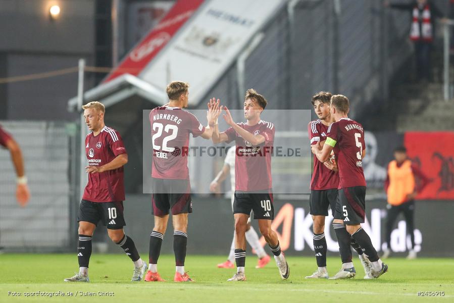 AKON Arena, Würzburg, 17.09.2024, sport, action, BFV, Fussball, 5. Spieltag, Regionalliga Bayern, FCN, FWK, 1. FC Nürnberg II, FC Würzburger Kickers - Bild-ID: 2436915 AKON Arena, Würzburg, 17.09.2024, sport, action, BFV, Fussball, 5. Spieltag, Regionalliga Bayern, FCN, FWK, 1. FC Nürnberg II, FC Würzburger Kickers - Bild-ID: 2436915
