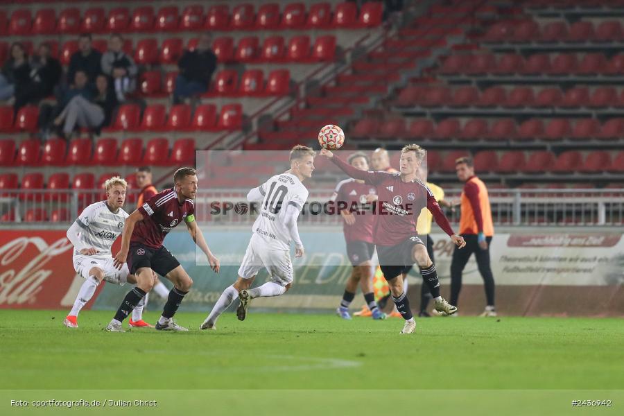 AKON Arena, Würzburg, 17.09.2024, sport, action, BFV, Fussball, 5. Spieltag, Regionalliga Bayern, FCN, FWK, 1. FC Nürnberg II, FC Würzburger Kickers - Bild-ID: 2436942 AKON Arena, Würzburg, 17.09.2024, sport, action, BFV, Fussball, 5. Spieltag, Regionalliga Bayern, FCN, FWK, 1. FC Nürnberg II, FC Würzburger Kickers - Bild-ID: 2436942