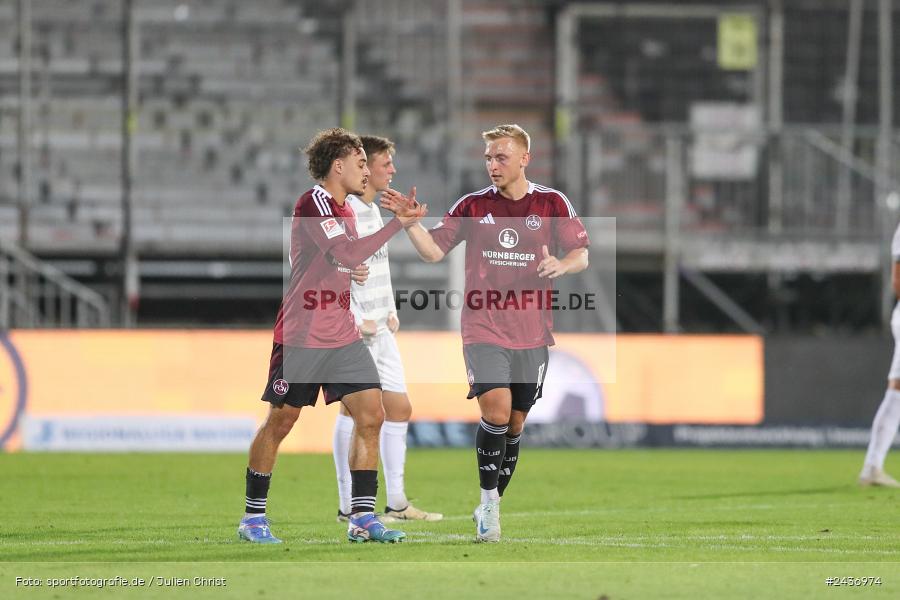 AKON Arena, Würzburg, 17.09.2024, sport, action, BFV, Fussball, 5. Spieltag, Regionalliga Bayern, FCN, FWK, 1. FC Nürnberg II, FC Würzburger Kickers - Bild-ID: 2436974 AKON Arena, Würzburg, 17.09.2024, sport, action, BFV, Fussball, 5. Spieltag, Regionalliga Bayern, FCN, FWK, 1. FC Nürnberg II, FC Würzburger Kickers - Bild-ID: 2436974