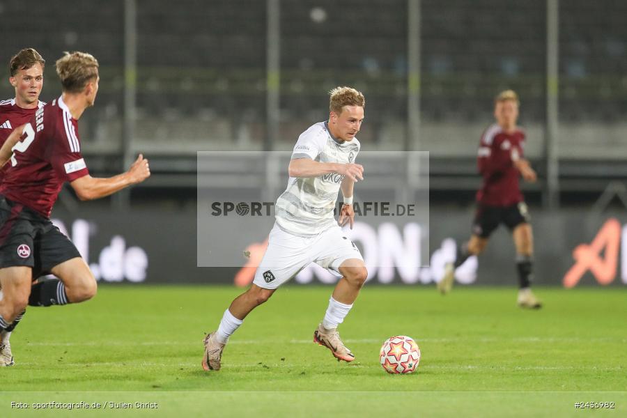 AKON Arena, Würzburg, 17.09.2024, sport, action, BFV, Fussball, 5. Spieltag, Regionalliga Bayern, FCN, FWK, 1. FC Nürnberg II, FC Würzburger Kickers - Bild-ID: 2436982 AKON Arena, Würzburg, 17.09.2024, sport, action, BFV, Fussball, 5. Spieltag, Regionalliga Bayern, FCN, FWK, 1. FC Nürnberg II, FC Würzburger Kickers - Bild-ID: 2436982
