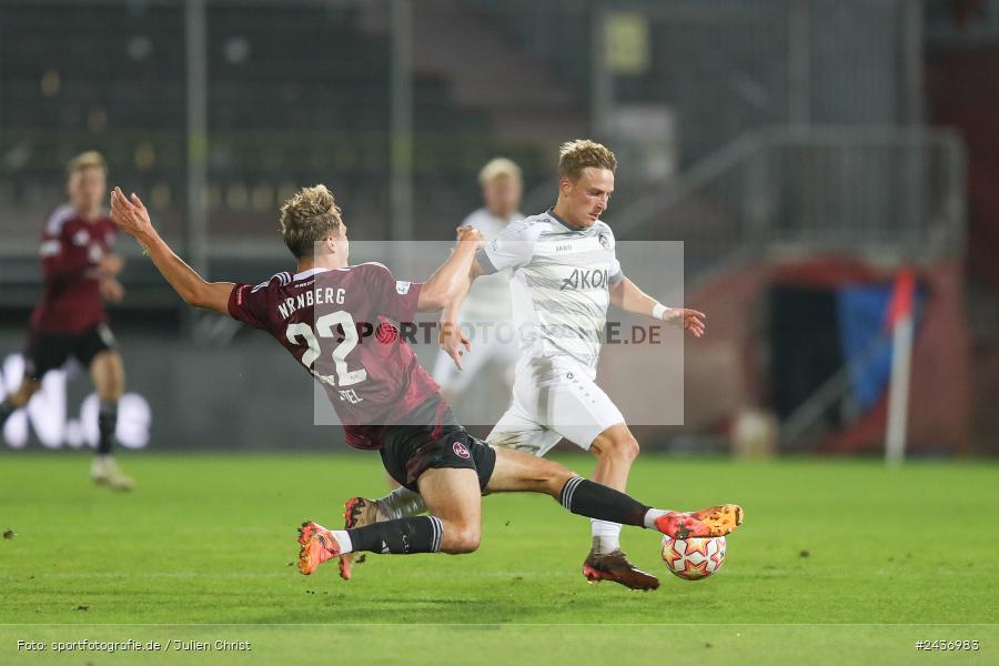 AKON Arena, Würzburg, 17.09.2024, sport, action, BFV, Fussball, 5. Spieltag, Regionalliga Bayern, FCN, FWK, 1. FC Nürnberg II, FC Würzburger Kickers - Bild-ID: 2436983 AKON Arena, Würzburg, 17.09.2024, sport, action, BFV, Fussball, 5. Spieltag, Regionalliga Bayern, FCN, FWK, 1. FC Nürnberg II, FC Würzburger Kickers - Bild-ID: 2436983
