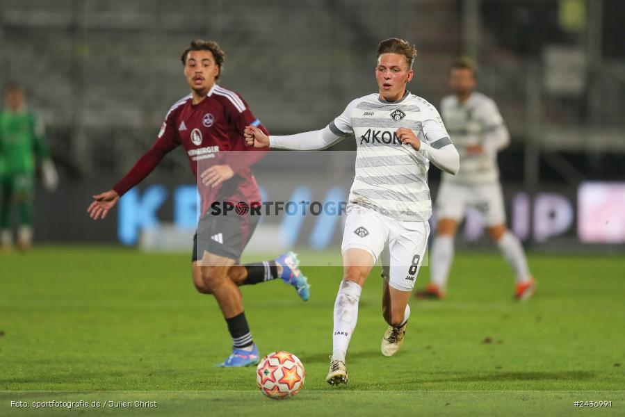 AKON Arena, Würzburg, 17.09.2024, sport, action, BFV, Fussball, 5. Spieltag, Regionalliga Bayern, FCN, FWK, 1. FC Nürnberg II, FC Würzburger Kickers - Bild-ID: 2436991 AKON Arena, Würzburg, 17.09.2024, sport, action, BFV, Fussball, 5. Spieltag, Regionalliga Bayern, FCN, FWK, 1. FC Nürnberg II, FC Würzburger Kickers - Bild-ID: 2436991