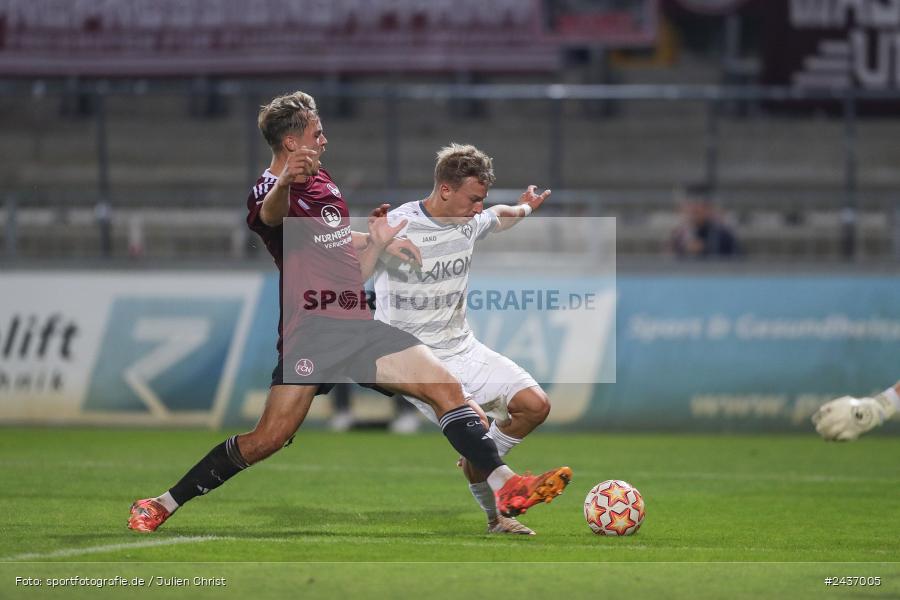 AKON Arena, Würzburg, 17.09.2024, sport, action, BFV, Fussball, 5. Spieltag, Regionalliga Bayern, FCN, FWK, 1. FC Nürnberg II, FC Würzburger Kickers - Bild-ID: 2437005 AKON Arena, Würzburg, 17.09.2024, sport, action, BFV, Fussball, 5. Spieltag, Regionalliga Bayern, FCN, FWK, 1. FC Nürnberg II, FC Würzburger Kickers - Bild-ID: 2437005