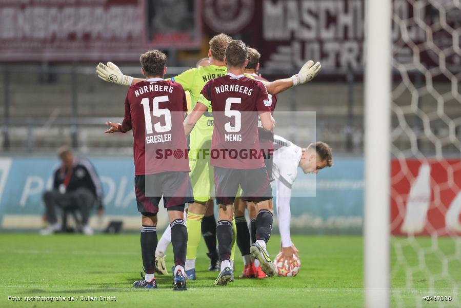 AKON Arena, Würzburg, 17.09.2024, sport, action, BFV, Fussball, 5. Spieltag, Regionalliga Bayern, FCN, FWK, 1. FC Nürnberg II, FC Würzburger Kickers - Bild-ID: 2437008