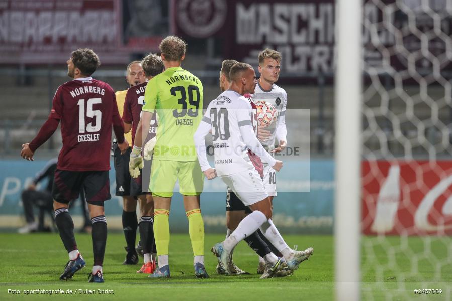 AKON Arena, Würzburg, 17.09.2024, sport, action, BFV, Fussball, 5. Spieltag, Regionalliga Bayern, FCN, FWK, 1. FC Nürnberg II, FC Würzburger Kickers - Bild-ID: 2437009