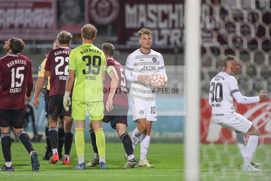 AKON Arena, Würzburg, 17.09.2024, sport, action, BFV, Fussball, 5. Spieltag, Regionalliga Bayern, FCN, FWK, 1. FC Nürnberg II, FC Würzburger Kickers - Bild-ID: 2437011