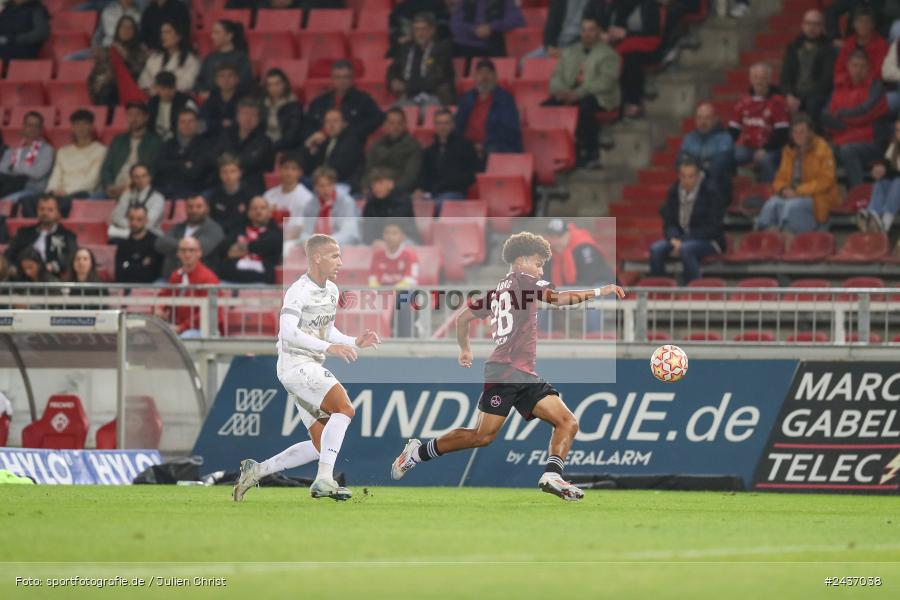 AKON Arena, Würzburg, 17.09.2024, sport, action, BFV, Fussball, 5. Spieltag, Regionalliga Bayern, FCN, FWK, 1. FC Nürnberg II, FC Würzburger Kickers - Bild-ID: 2437038 AKON Arena, Würzburg, 17.09.2024, sport, action, BFV, Fussball, 5. Spieltag, Regionalliga Bayern, FCN, FWK, 1. FC Nürnberg II, FC Würzburger Kickers - Bild-ID: 2437038