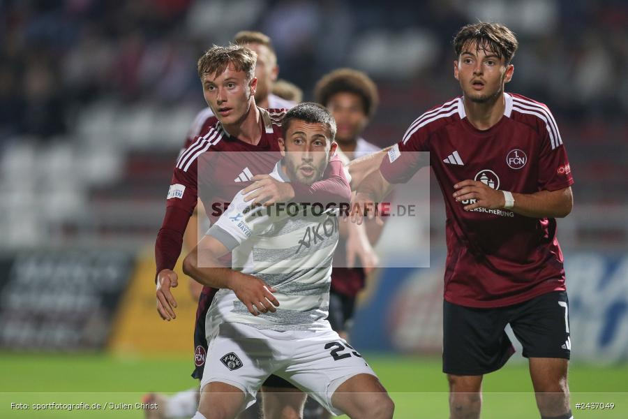 AKON Arena, Würzburg, 17.09.2024, sport, action, BFV, Fussball, 5. Spieltag, Regionalliga Bayern, FCN, FWK, 1. FC Nürnberg II, FC Würzburger Kickers - Bild-ID: 2437049