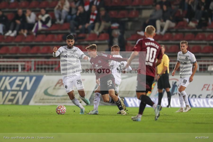 AKON Arena, Würzburg, 17.09.2024, sport, action, BFV, Fussball, 5. Spieltag, Regionalliga Bayern, FCN, FWK, 1. FC Nürnberg II, FC Würzburger Kickers - Bild-ID: 2437069 AKON Arena, Würzburg, 17.09.2024, sport, action, BFV, Fussball, 5. Spieltag, Regionalliga Bayern, FCN, FWK, 1. FC Nürnberg II, FC Würzburger Kickers - Bild-ID: 2437069