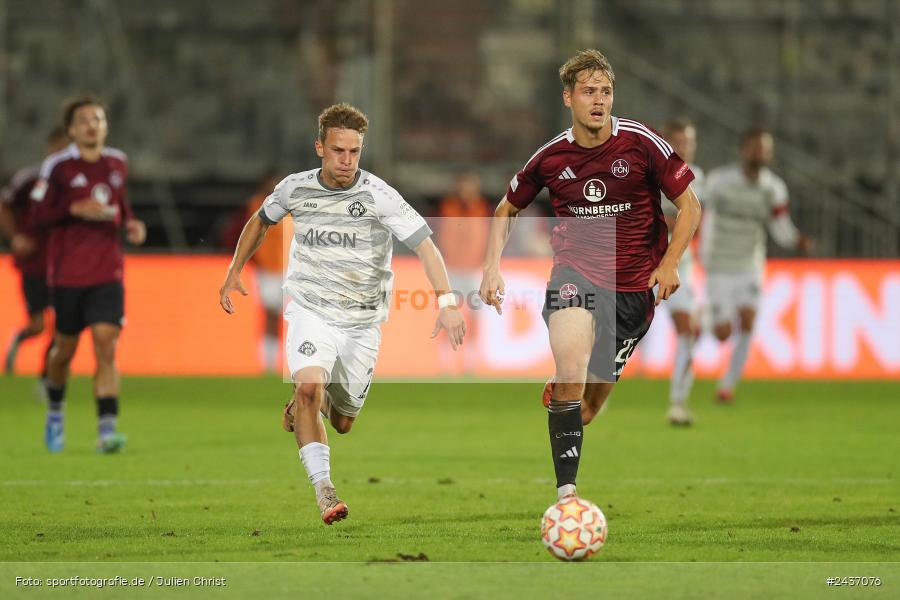 AKON Arena, Würzburg, 17.09.2024, sport, action, BFV, Fussball, 5. Spieltag, Regionalliga Bayern, FCN, FWK, 1. FC Nürnberg II, FC Würzburger Kickers - Bild-ID: 2437076