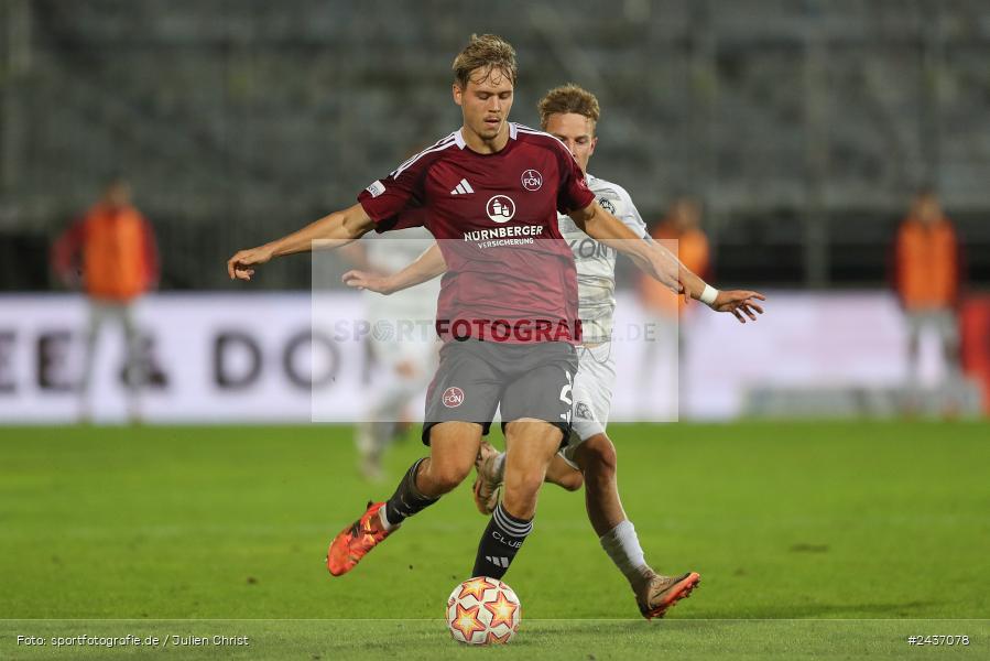 AKON Arena, Würzburg, 17.09.2024, sport, action, BFV, Fussball, 5. Spieltag, Regionalliga Bayern, FCN, FWK, 1. FC Nürnberg II, FC Würzburger Kickers - Bild-ID: 2437078 AKON Arena, Würzburg, 17.09.2024, sport, action, BFV, Fussball, 5. Spieltag, Regionalliga Bayern, FCN, FWK, 1. FC Nürnberg II, FC Würzburger Kickers - Bild-ID: 2437078