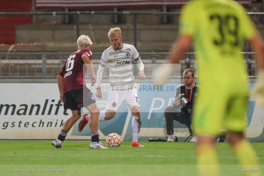 AKON Arena, Würzburg, 17.09.2024, sport, action, BFV, Fussball, 5. Spieltag, Regionalliga Bayern, FCN, FWK, 1. FC Nürnberg II, FC Würzburger Kickers - Bild-ID: 2437084 AKON Arena, Würzburg, 17.09.2024, sport, action, BFV, Fussball, 5. Spieltag, Regionalliga Bayern, FCN, FWK, 1. FC Nürnberg II, FC Würzburger Kickers - Bild-ID: 2437084