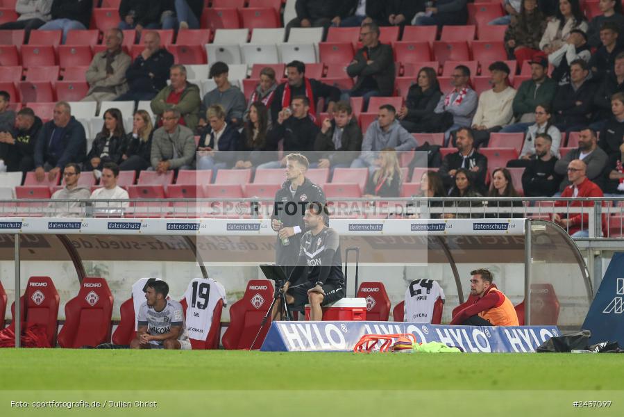 AKON Arena, Würzburg, 17.09.2024, sport, action, BFV, Fussball, 5. Spieltag, Regionalliga Bayern, FCN, FWK, 1. FC Nürnberg II, FC Würzburger Kickers - Bild-ID: 2437097 AKON Arena, Würzburg, 17.09.2024, sport, action, BFV, Fussball, 5. Spieltag, Regionalliga Bayern, FCN, FWK, 1. FC Nürnberg II, FC Würzburger Kickers - Bild-ID: 2437097