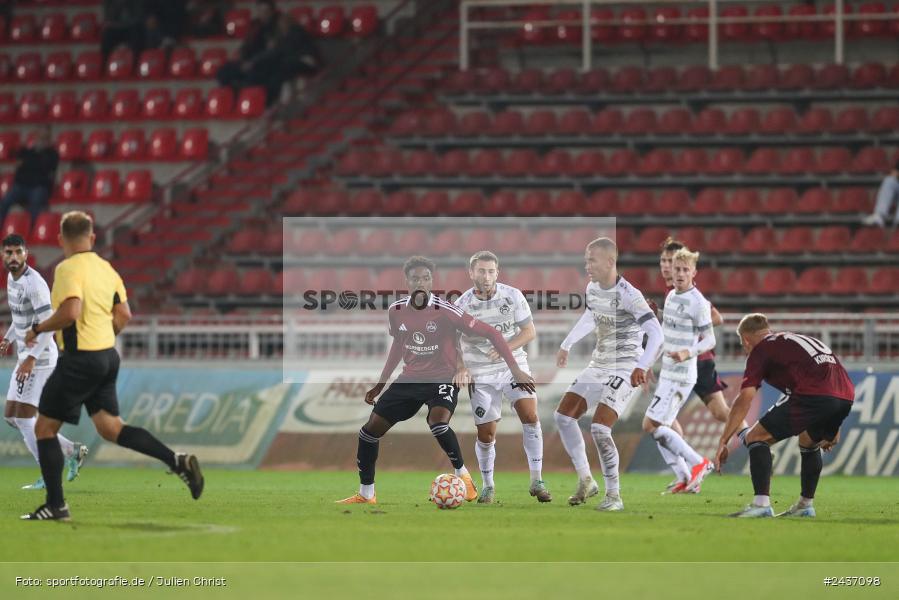 AKON Arena, Würzburg, 17.09.2024, sport, action, BFV, Fussball, 5. Spieltag, Regionalliga Bayern, FCN, FWK, 1. FC Nürnberg II, FC Würzburger Kickers - Bild-ID: 2437098 AKON Arena, Würzburg, 17.09.2024, sport, action, BFV, Fussball, 5. Spieltag, Regionalliga Bayern, FCN, FWK, 1. FC Nürnberg II, FC Würzburger Kickers - Bild-ID: 2437098