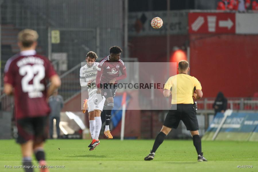 AKON Arena, Würzburg, 17.09.2024, sport, action, BFV, Fussball, 5. Spieltag, Regionalliga Bayern, FCN, FWK, 1. FC Nürnberg II, FC Würzburger Kickers - Bild-ID: 2437109 AKON Arena, Würzburg, 17.09.2024, sport, action, BFV, Fussball, 5. Spieltag, Regionalliga Bayern, FCN, FWK, 1. FC Nürnberg II, FC Würzburger Kickers - Bild-ID: 2437109