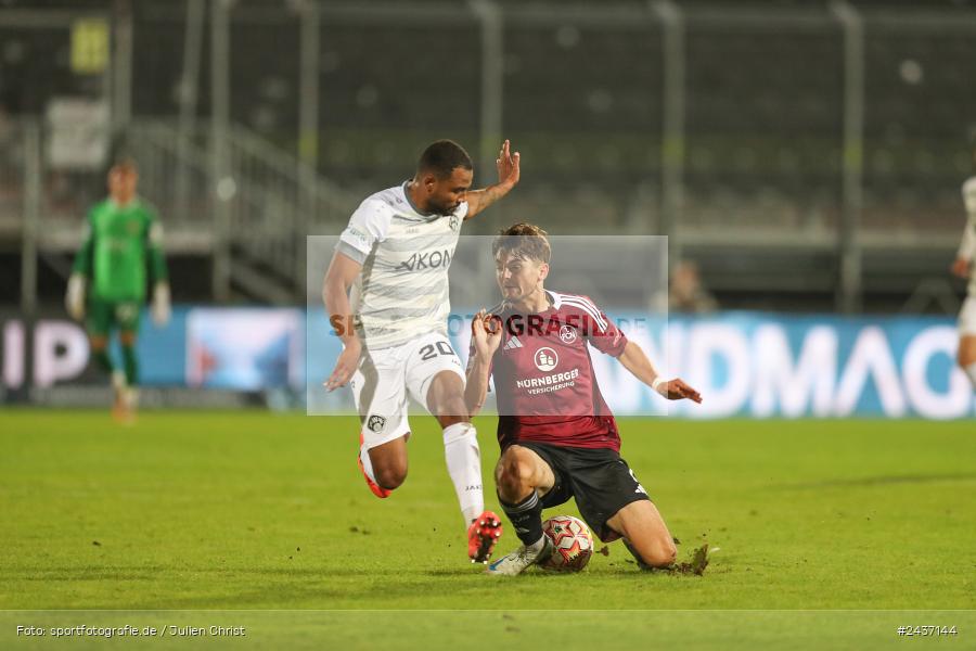 AKON Arena, Würzburg, 17.09.2024, sport, action, BFV, Fussball, 5. Spieltag, Regionalliga Bayern, FCN, FWK, 1. FC Nürnberg II, FC Würzburger Kickers - Bild-ID: 2437144 AKON Arena, Würzburg, 17.09.2024, sport, action, BFV, Fussball, 5. Spieltag, Regionalliga Bayern, FCN, FWK, 1. FC Nürnberg II, FC Würzburger Kickers - Bild-ID: 2437144