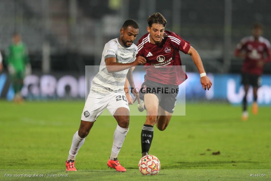 AKON Arena, Würzburg, 17.09.2024, sport, action, BFV, Fussball, 5. Spieltag, Regionalliga Bayern, FCN, FWK, 1. FC Nürnberg II, FC Würzburger Kickers - Bild-ID: 2437151