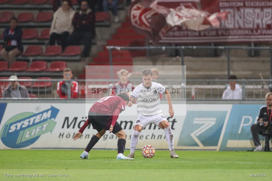 AKON Arena, Würzburg, 17.09.2024, sport, action, BFV, Fussball, 5. Spieltag, Regionalliga Bayern, FCN, FWK, 1. FC Nürnberg II, FC Würzburger Kickers - Bild-ID: 2437154 AKON Arena, Würzburg, 17.09.2024, sport, action, BFV, Fussball, 5. Spieltag, Regionalliga Bayern, FCN, FWK, 1. FC Nürnberg II, FC Würzburger Kickers - Bild-ID: 2437154
