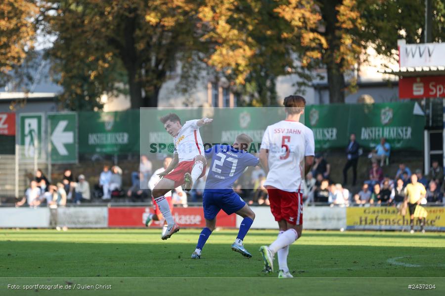 Sepp-Endres-Sportanlage, Würzburg, 18.09.2024, sport, action, BFV, Fussball, 4. Spieltag, Nachholspieltag, Bayernliga Nord, SSV, WFV, SSV Jahn Regensburg II (U21), Würzburger FV 04 - Bild-ID: 2437204