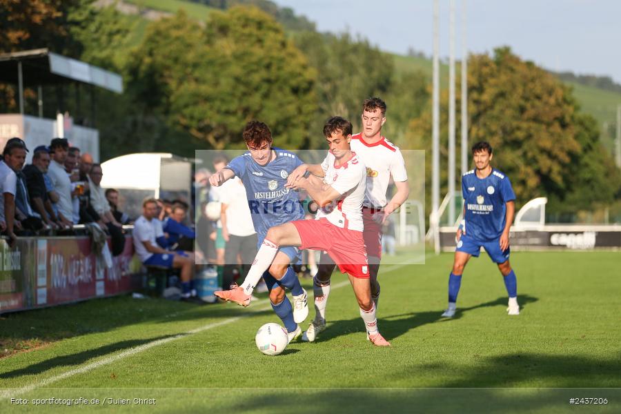 Sepp-Endres-Sportanlage, Würzburg, 18.09.2024, sport, action, BFV, Fussball, 4. Spieltag, Nachholspieltag, Bayernliga Nord, SSV, WFV, SSV Jahn Regensburg II (U21), Würzburger FV 04 - Bild-ID: 2437206