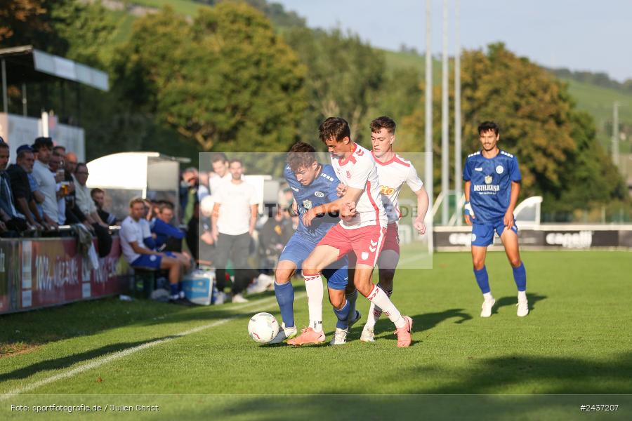 Sepp-Endres-Sportanlage, Würzburg, 18.09.2024, sport, action, BFV, Fussball, 4. Spieltag, Nachholspieltag, Bayernliga Nord, SSV, WFV, SSV Jahn Regensburg II (U21), Würzburger FV 04 - Bild-ID: 2437207