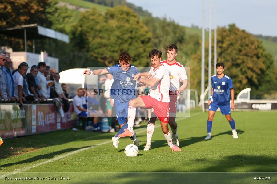Sepp-Endres-Sportanlage, Würzburg, 18.09.2024, sport, action, BFV, Fussball, 4. Spieltag, Nachholspieltag, Bayernliga Nord, SSV, WFV, SSV Jahn Regensburg II (U21), Würzburger FV 04 - Bild-ID: 2437208