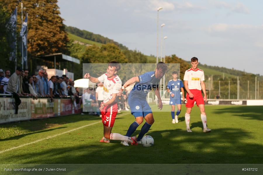Sepp-Endres-Sportanlage, Würzburg, 18.09.2024, sport, action, BFV, Fussball, 4. Spieltag, Nachholspieltag, Bayernliga Nord, SSV, WFV, SSV Jahn Regensburg II (U21), Würzburger FV 04 - Bild-ID: 2437212