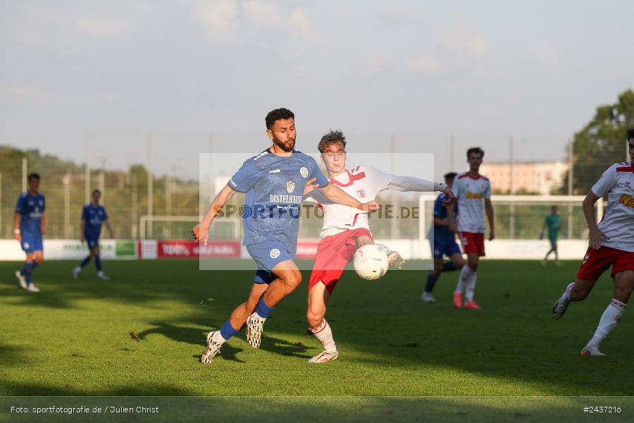 Sepp-Endres-Sportanlage, Würzburg, 18.09.2024, sport, action, BFV, Fussball, 4. Spieltag, Nachholspieltag, Bayernliga Nord, SSV, WFV, SSV Jahn Regensburg II (U21), Würzburger FV 04 - Bild-ID: 2437216